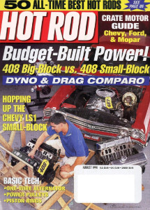 HOT ROD 1998 AUG - AMX, ROAD RUNNER WAGON, DAKOTA R/T